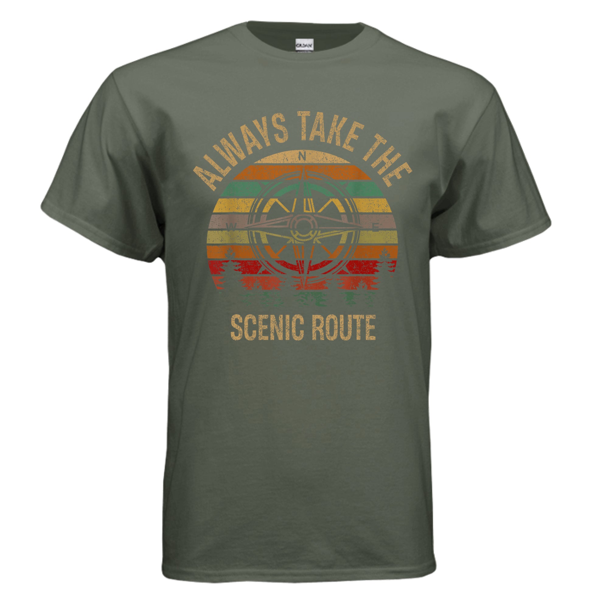 MILITARY GREEN - FRONT